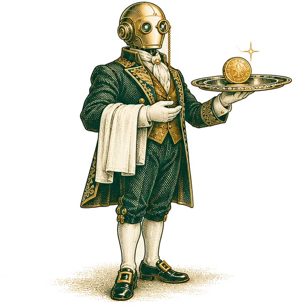 the custodian presents the tray